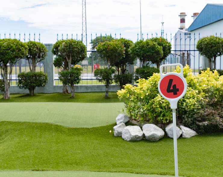 Mini Golf Greens At NUR